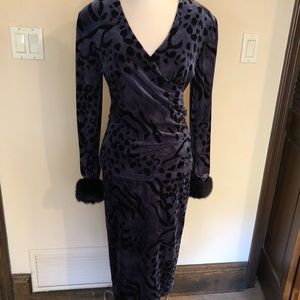 Joseph Ribkoff Velvet Skirt Set